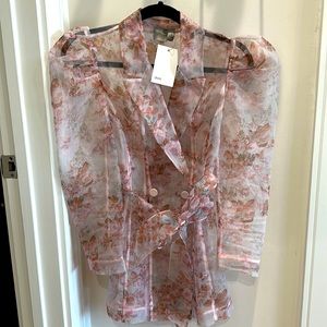 ASOS Floral Blazer Jacket